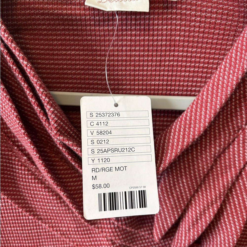 Red and White Striped Top - Picture 3 of 5